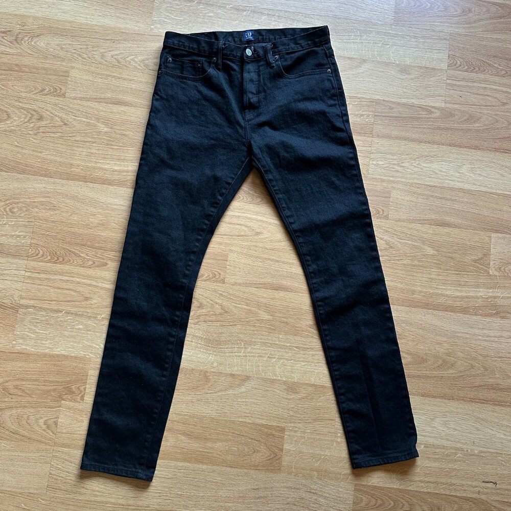 GAP 1969 Kaihara Japanese Selvedge Cotton Denim Skinny Raw 32x32
